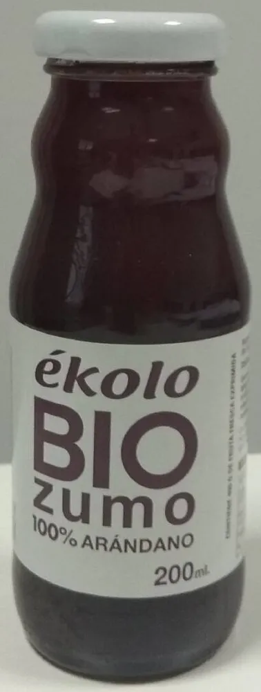 Zumo de arándanos BIO