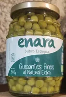 Guisantes finos al natural Extra Ecológicos