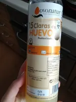Claras huevo