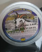 Queso fundido de cabra