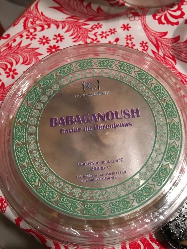Salsa Babaganoush de berenjena