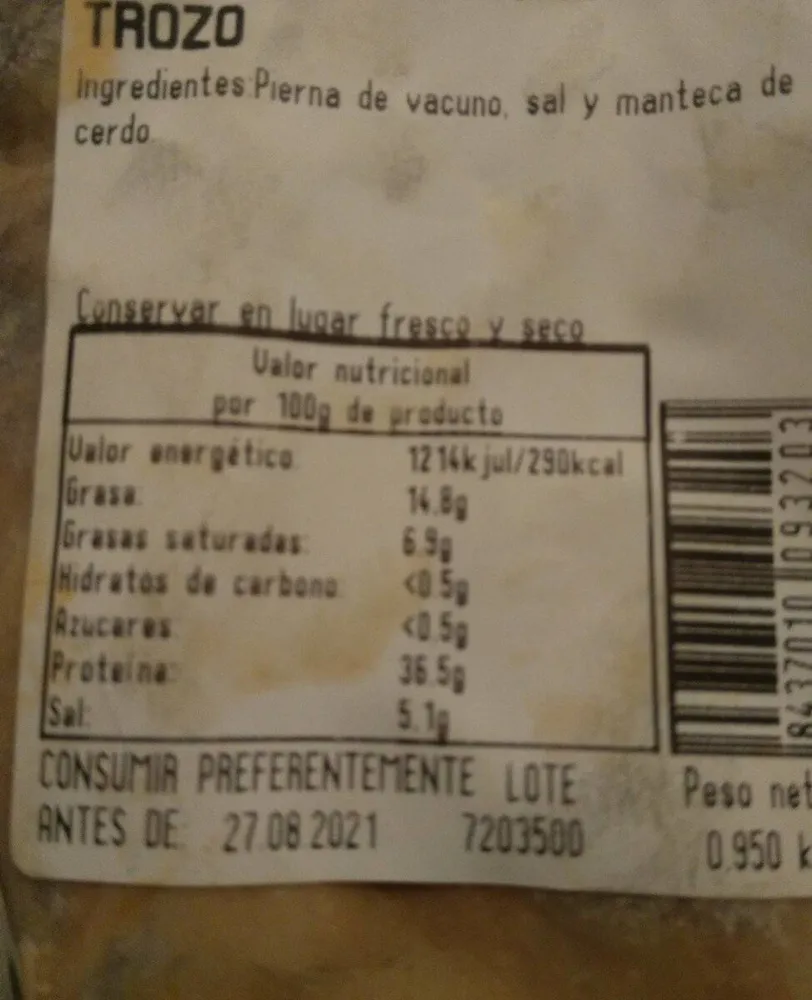 Cecina de León