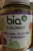 Alimento infantil bio ecologico frutas