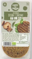Happy bio vegurger seitan-shitake