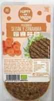Happy bio vegurger seitan-zanahoria