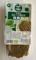 Vegeburger tofu y espinacas