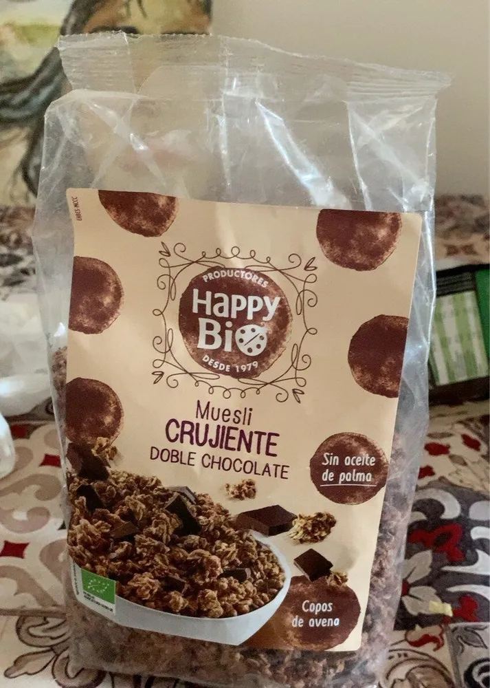 Muesli crujiente doble chocolate