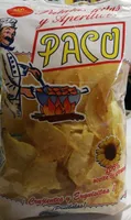 Patatas fritas y aperitivos Paco