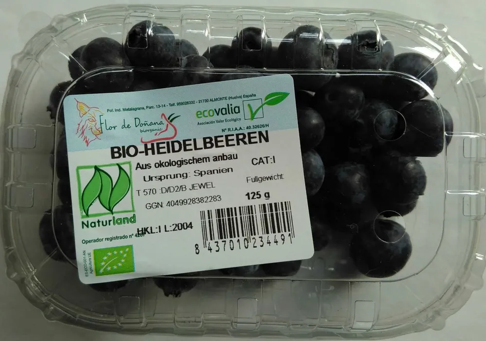 Bio-Heidelbeeren