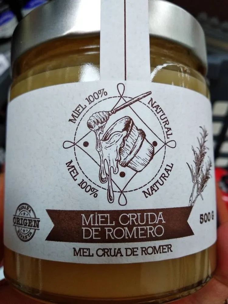 Miel de romero cruda