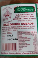 Bizcochos sobaos