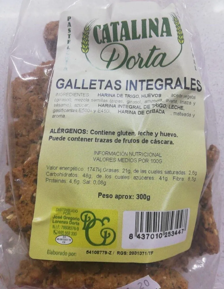 Galletas Integrales Artesanales