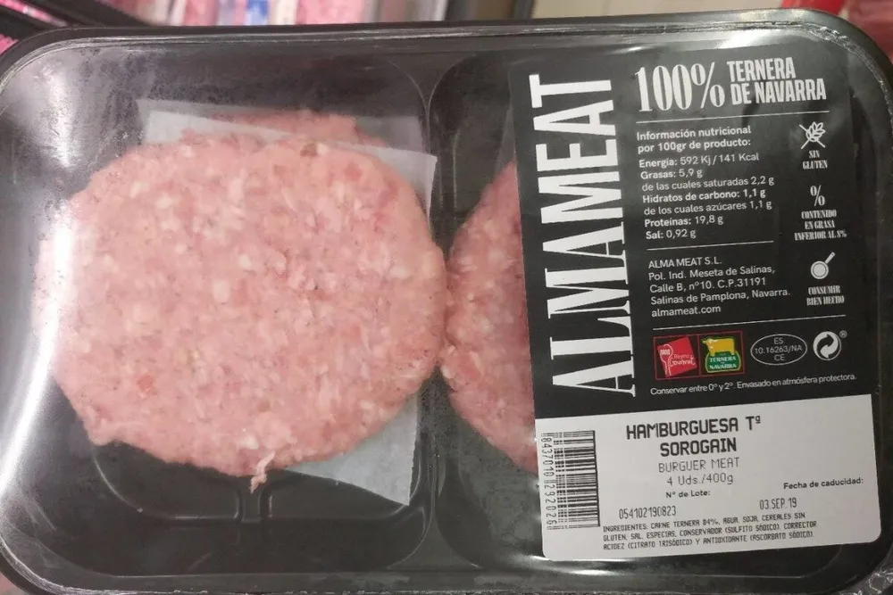 Hamburguesa Ternera Sorogain