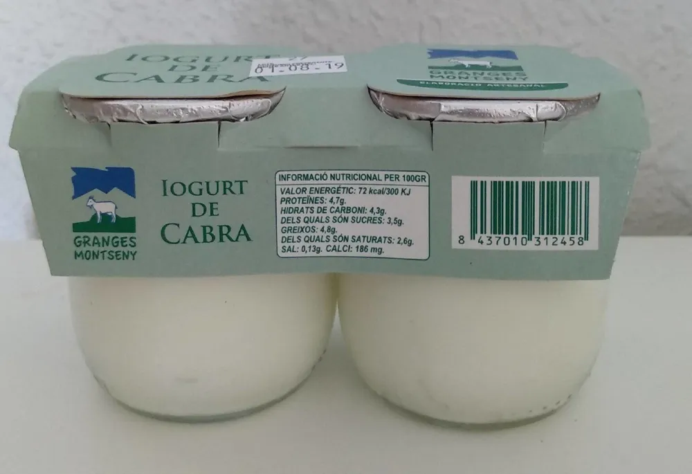 Iogurt de cabra