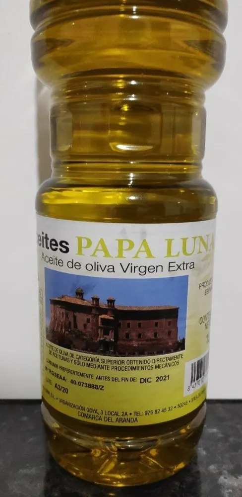 Aceite de oliva virgen extra