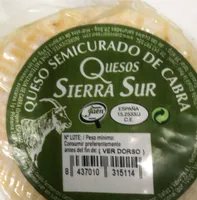 Queso semicurado de cabra