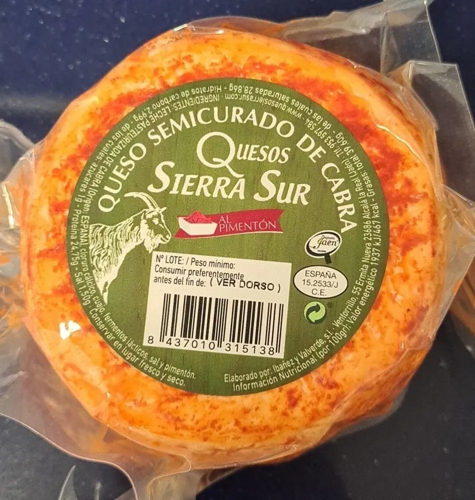 Queso semicurado de cabra