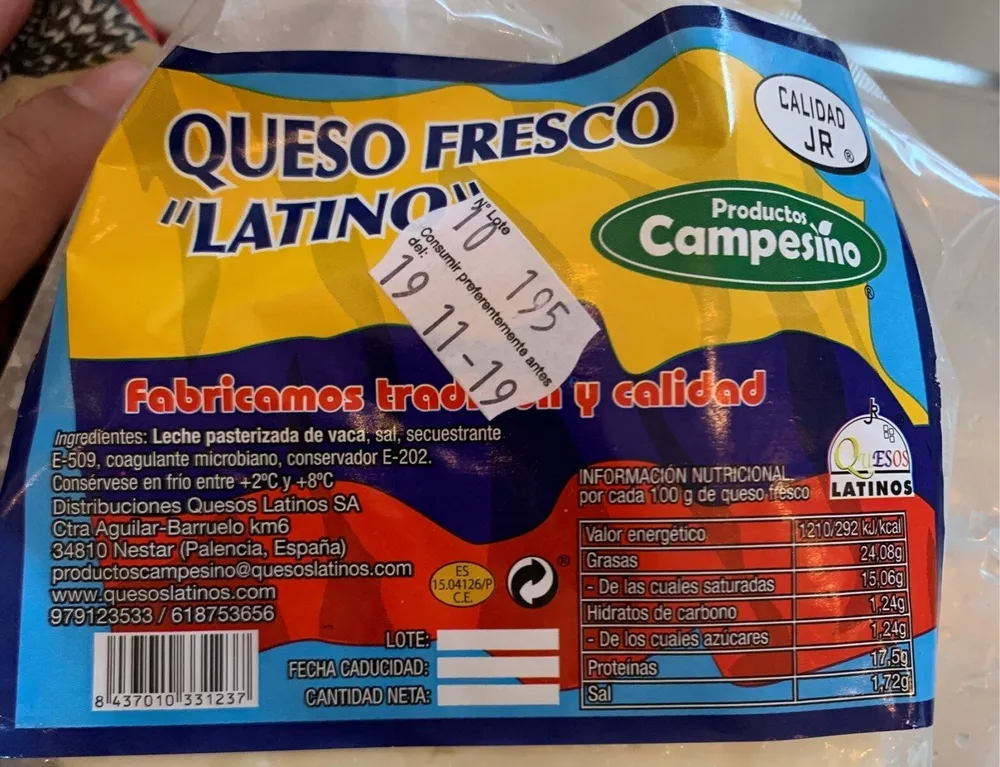 Queso Fresco "Latino"
