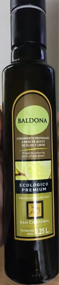 Condimento de Aceite de Oliva Eco y Limon