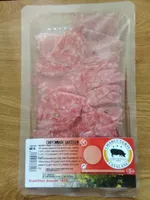 Chiffonnade de saucisson
