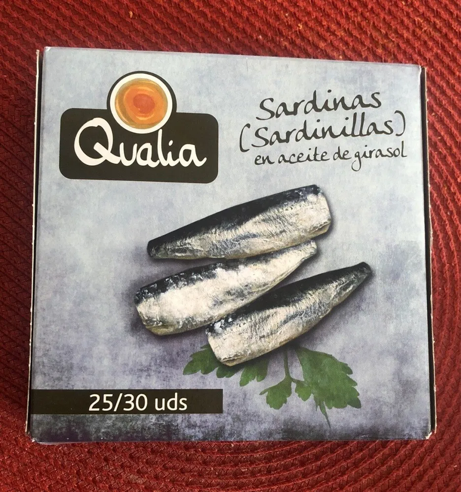 Sardinas en aceite de girasol