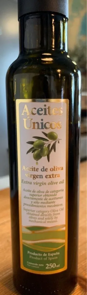 Aceites unicos