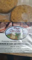 BURGER DE CIGRO AMB VERDURES