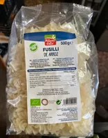 Fusilli de arroz