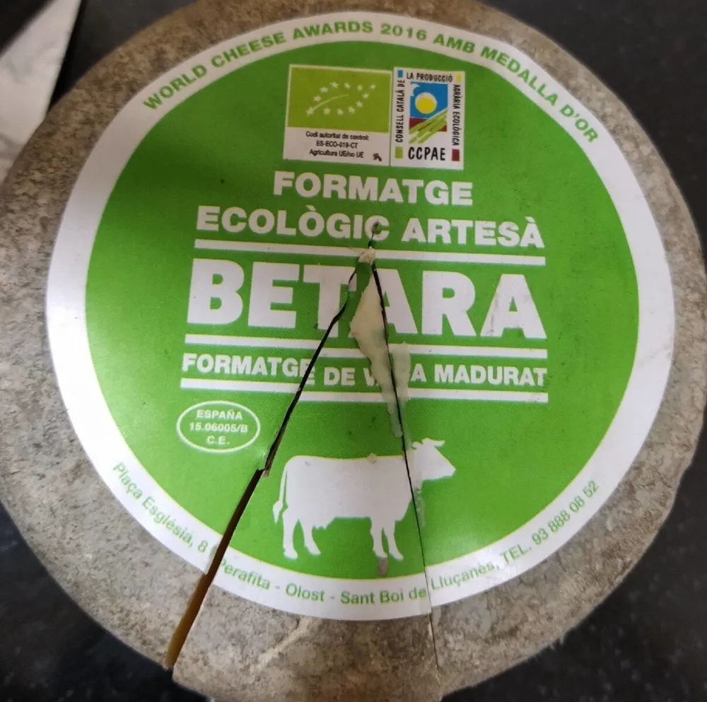Formatge ecològic artesà