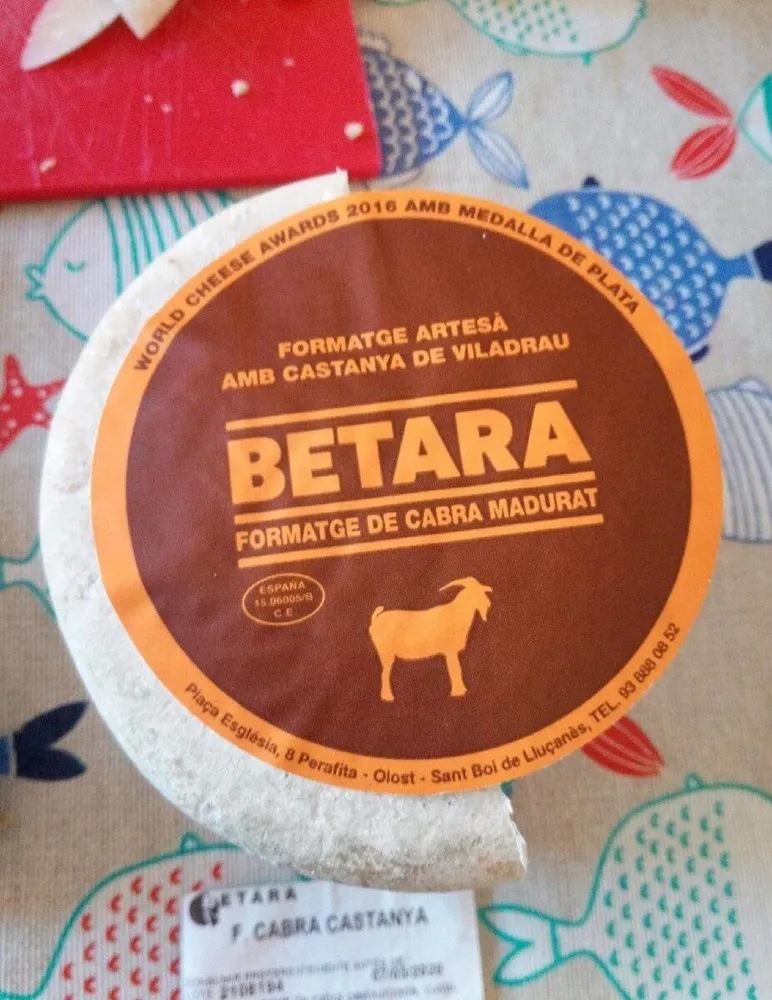Formatge de Cabra amb castanyes