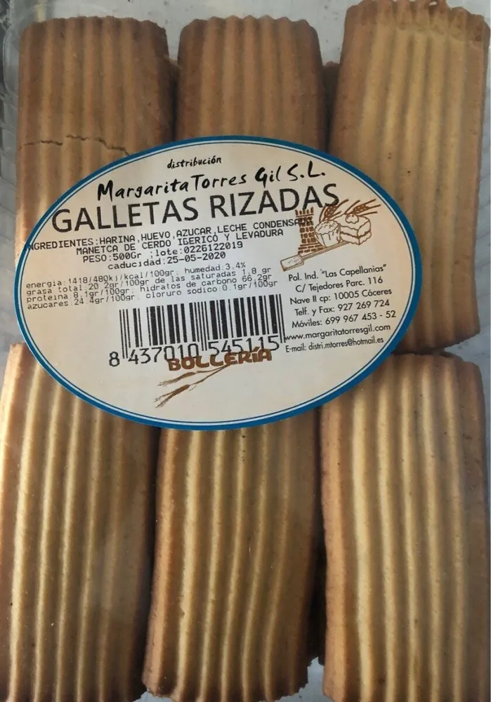 Galletas Rizadas