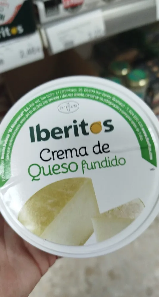 Crema de queso natural