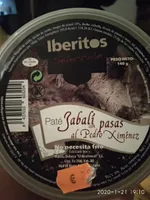 Paté de jabalí con pasas al Pedro Ximénez