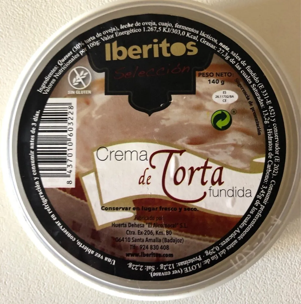 Crema de torta fundida