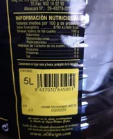 Aceite de oliva  virgen extra