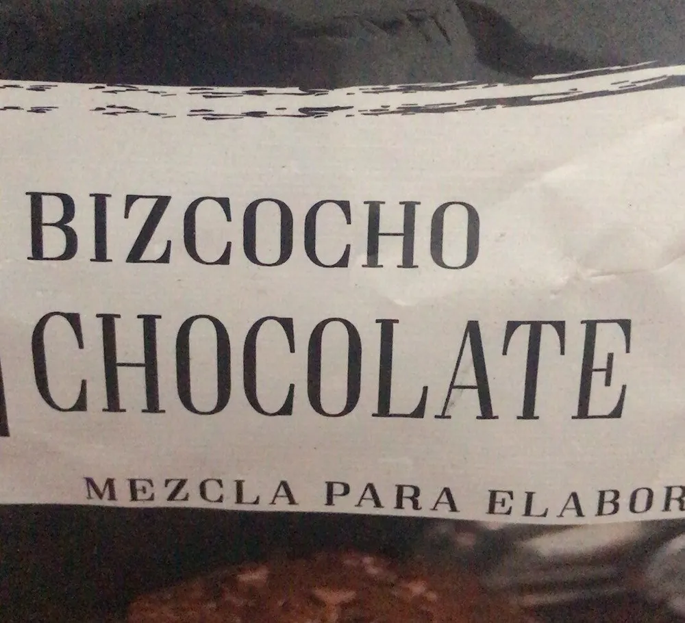 Bizcocho chocolate