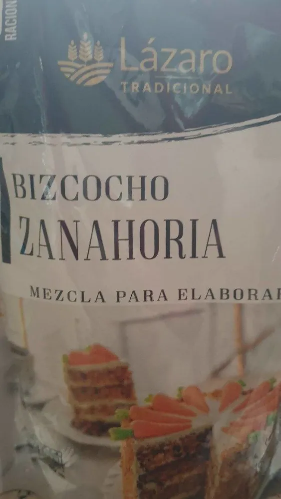 BIZCOCHO ZANAHORIA