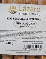 Mini rosquillas integral