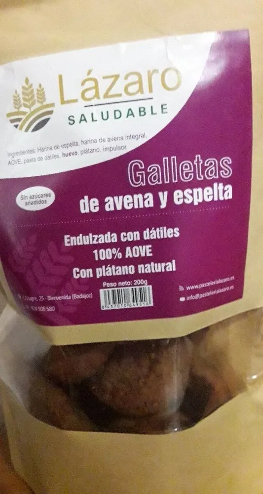 Galletas de avena y espelta