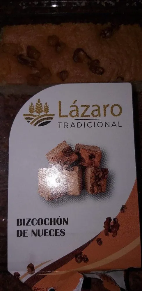 Bizcochon de nueces
