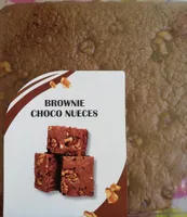 Brownie choco nueces