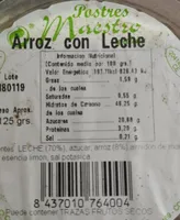Arroz con leche