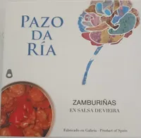 Zamburiñas en salsa de vieria