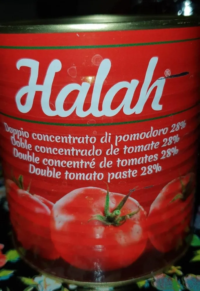 Halah double concentré de tomate 28%