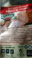 Redondo de Pavo asado al horno