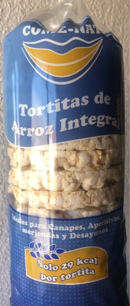 Tortitas de arroz integral