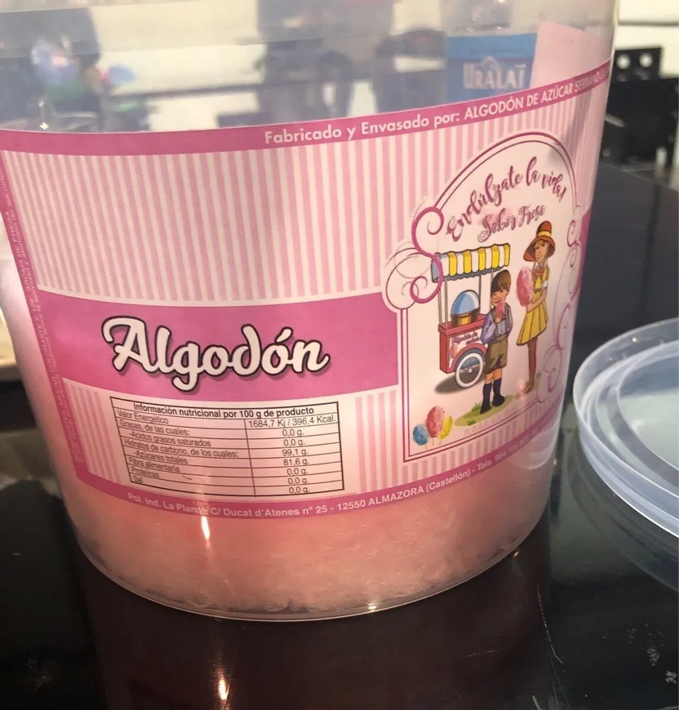 Algodón de azúcar
