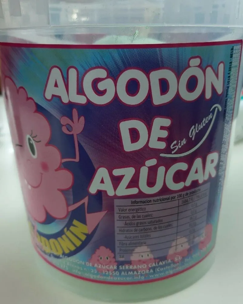 Algodon de azucar