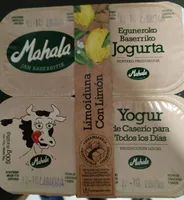 Yogur con limón
