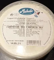 Yogurt con miel y estevia